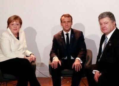 دیدار پوروشنکو با رهبران آلمان و فرانسه