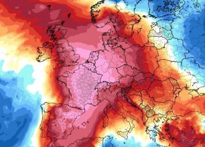 موج گرما در اروپا ، از داغ ترین روز فرانسه تا مرگ 2 نفر در اسپانیا