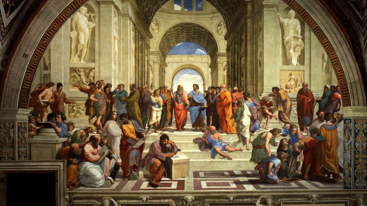 School of Athens in Raphael Rooms, Vatican Museums