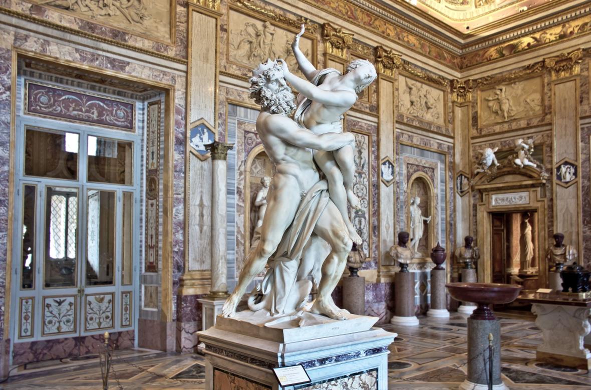The Abduction of Proserpina, Borghese Gallery and Museum