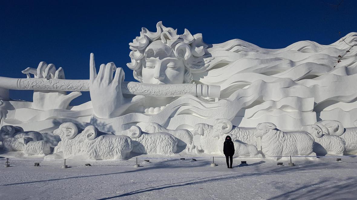 Sun Island International Snow Sculpture Art Expo