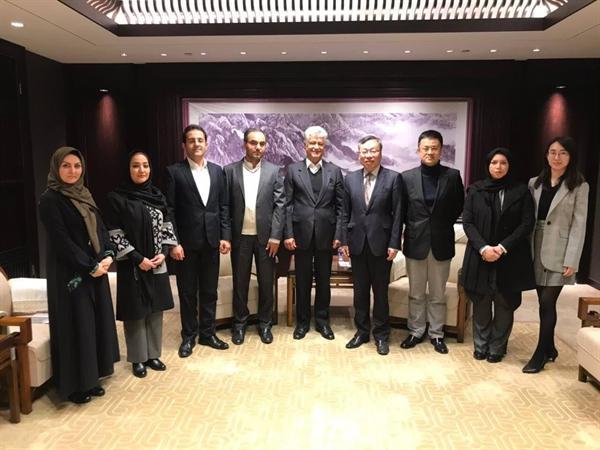 مدیر مجموعه نیاوران با مدیرکل امور بین الملل وزارت فرهنگ و گردشگری چین دیدار کرد