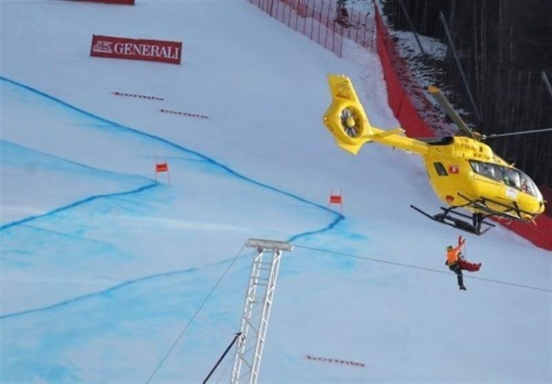 مصدومیت شدید اسکی باز اسلوونیایی در ایتالیا