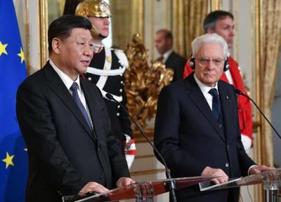 روسای جمهور ایتالیا و چین با یکدیگر در رم دیدار کردند
