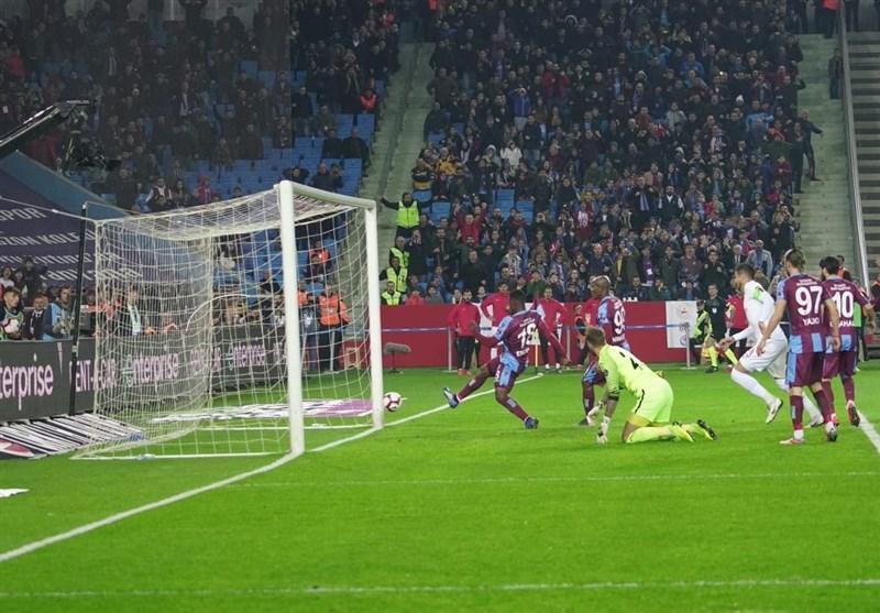 سوپر لیگ ترکیه، سیزدهمین برد ترابزون اسپور در شب حضور حسینی در میدان و نیمکت نشینی امیری