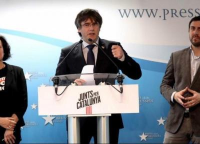دادگاه اسپانیا شرکت رهبر فراری کاتالونیا در انتخابات پارلمان اروپا را مجاز دانست