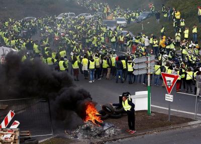 فرانسه رکورددار تجمعات اعتراضی