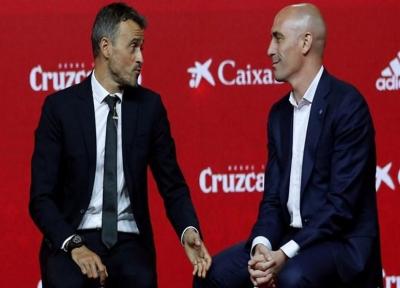 با اعلام روبیالس: انریکه از سرمربیگری تیم ملی اسپانیا برکنار و دستیارش جانشین او شد