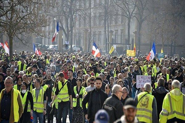 سی و نهمین هفته اعتراضات جلیقه زردها در فرانسه برگزار گردید