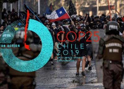ناآرامی های شیلی اجلاس تغییرات اقلیمی را به اسپانیا کشاند