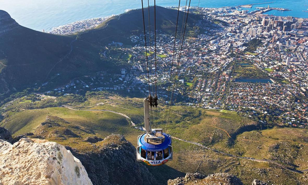 تله کابین Table Mountain (کیپ تاون)