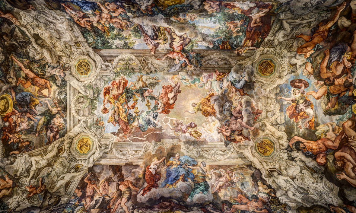 Allegory of Divine Providence and Barberini Power by Pietro da Cortona