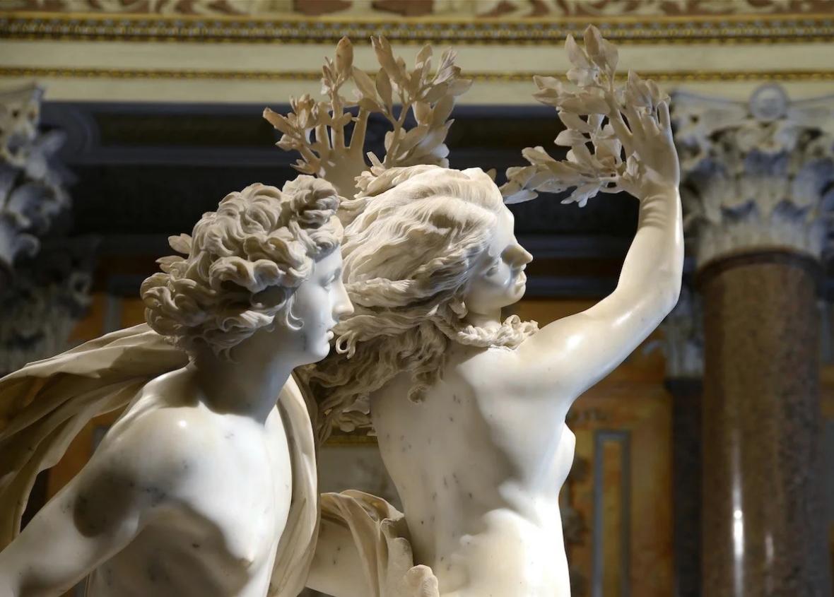 Apollo and Daphne, Borghese Gallery and Museum