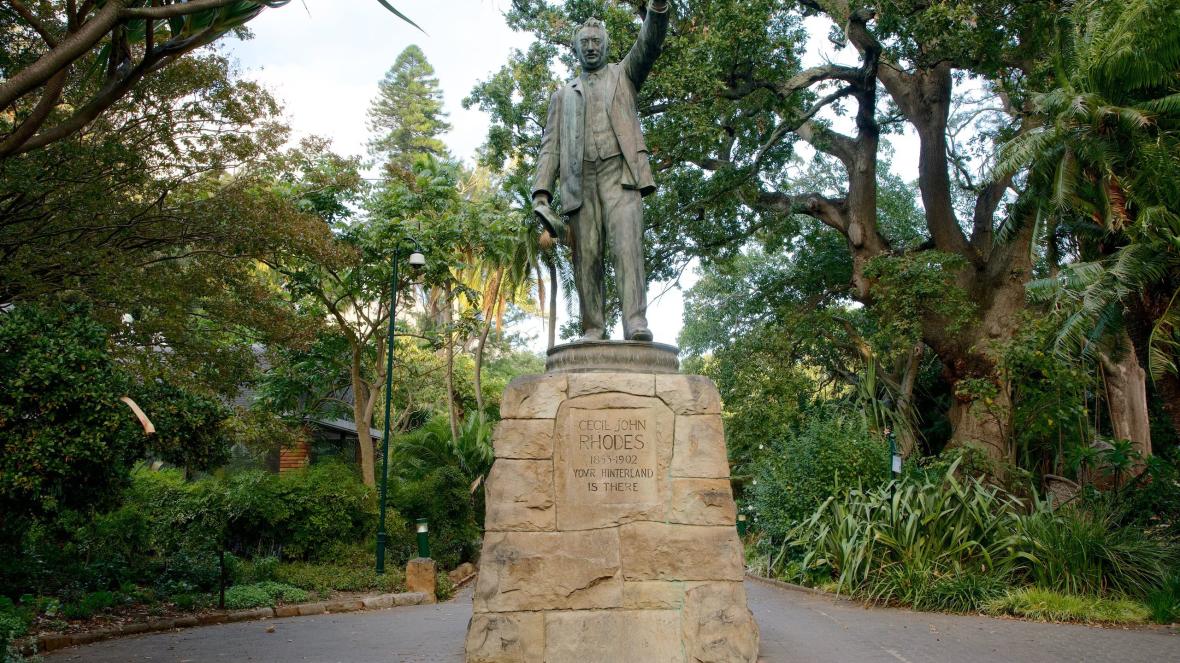 Statue of Cecil Rhodes Statue of Cecil Rhodes