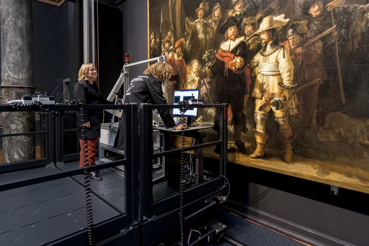 Renovation of The Night Watch