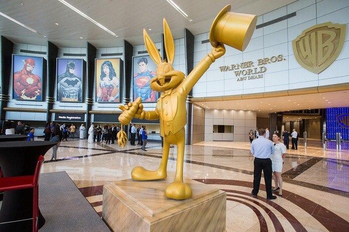 Bugs Bunny Statue at the Entrance of the Park Bugs Bunny Statue at the Entrance of the Park