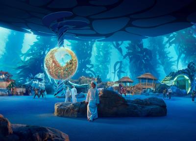 جزیره یاس ابوظبی - آکواریوم سی ورلد ابوظبی