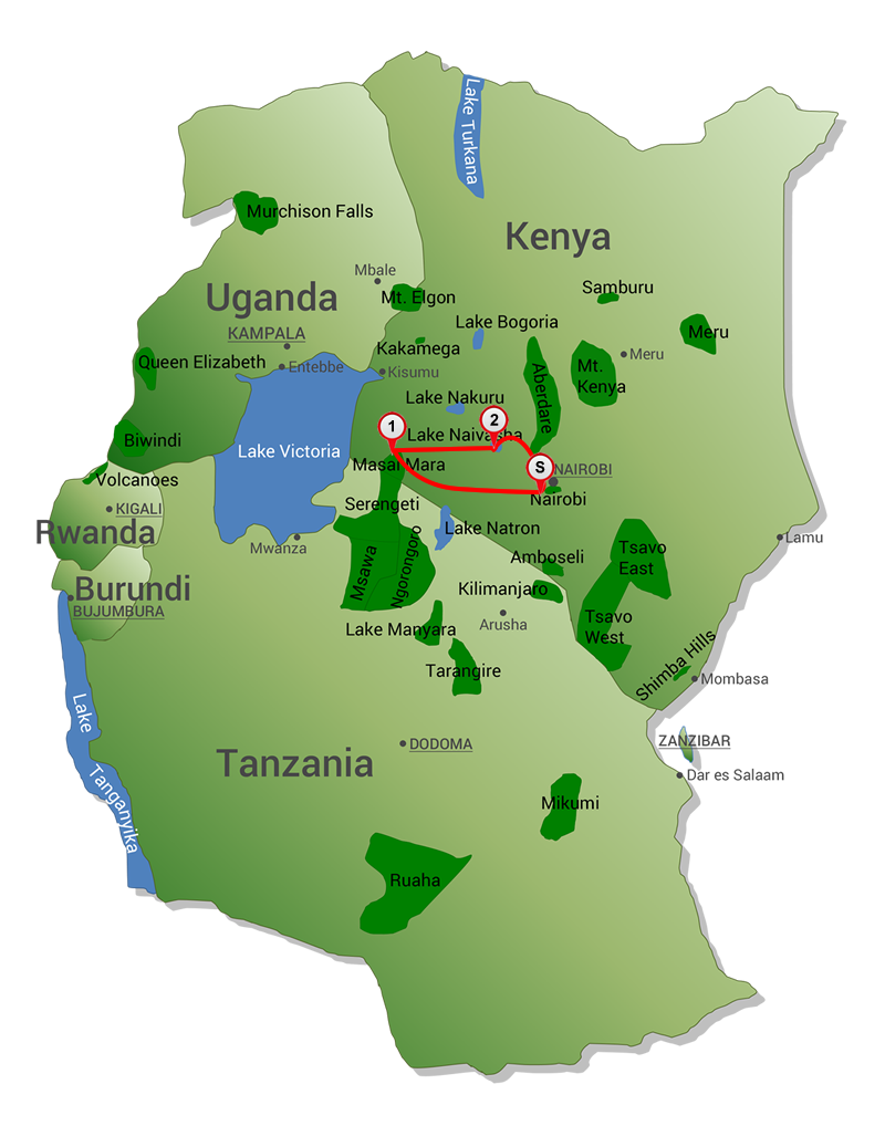 Kenya Map Kenya Map