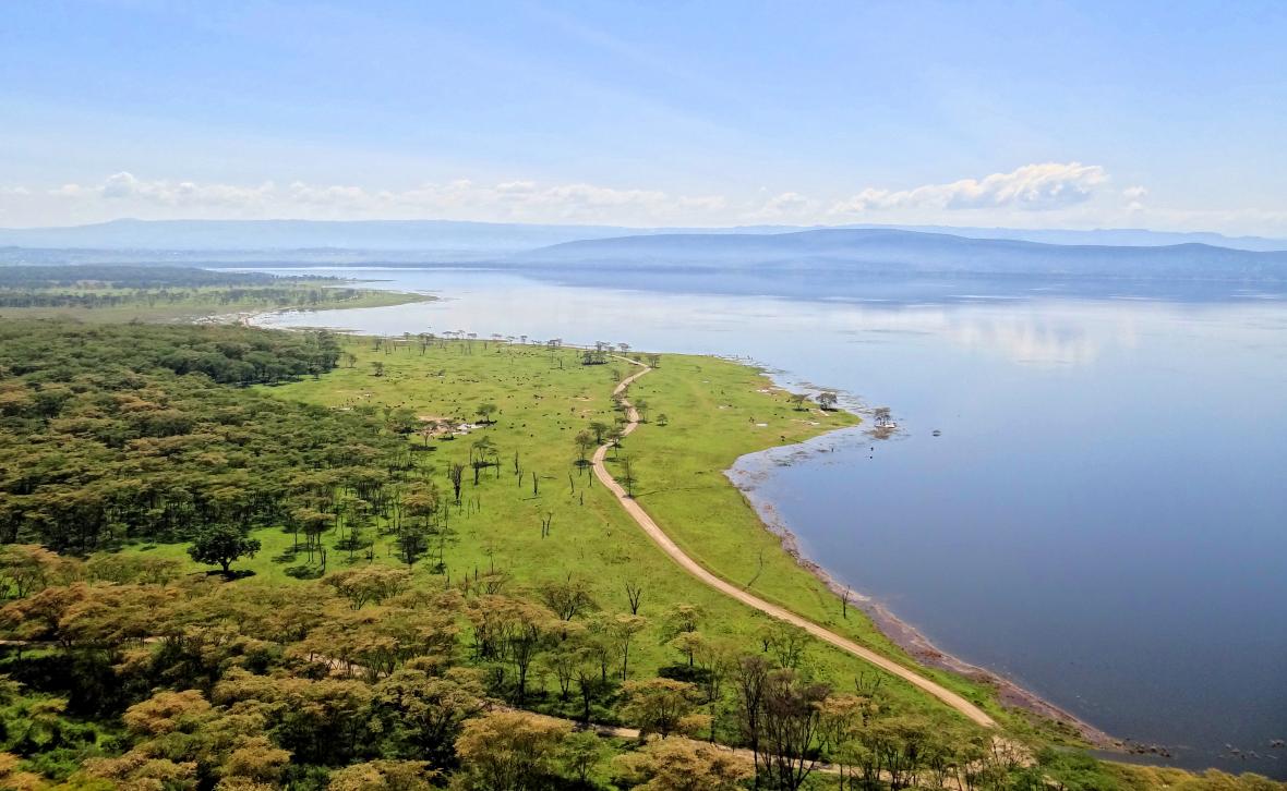 Lake Nakuru National Park from Baboon Hill Lake Nakuru National Park from Baboon Hill