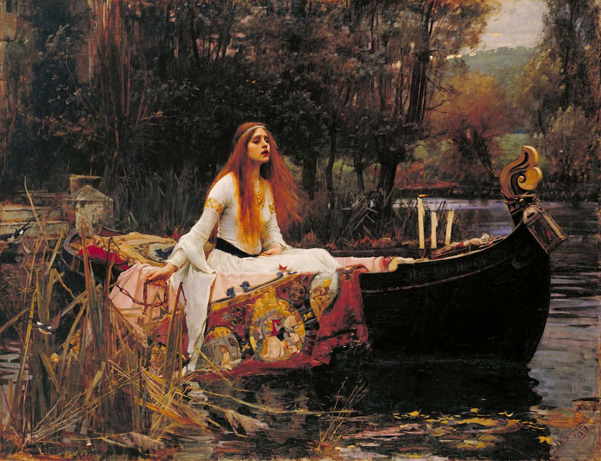 The Lady of Shalott, Tate Britain The Lady of Shalott, Tate Britain
