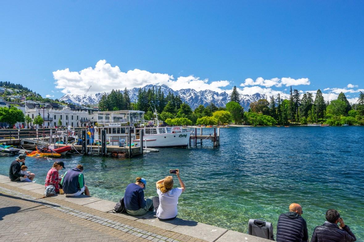 Lake Wakatipu in Queenstown