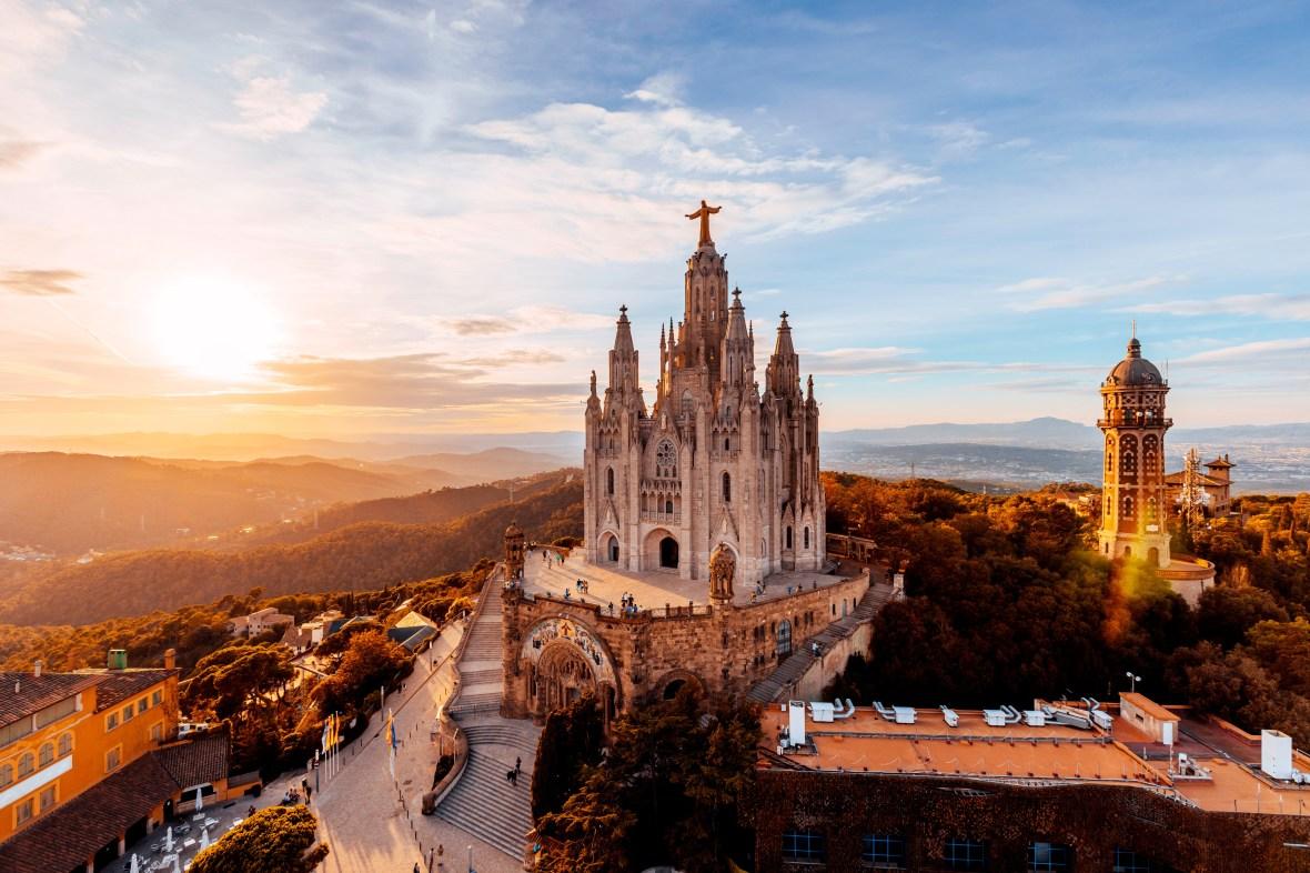 The Sagrat Cor church in Barcelona