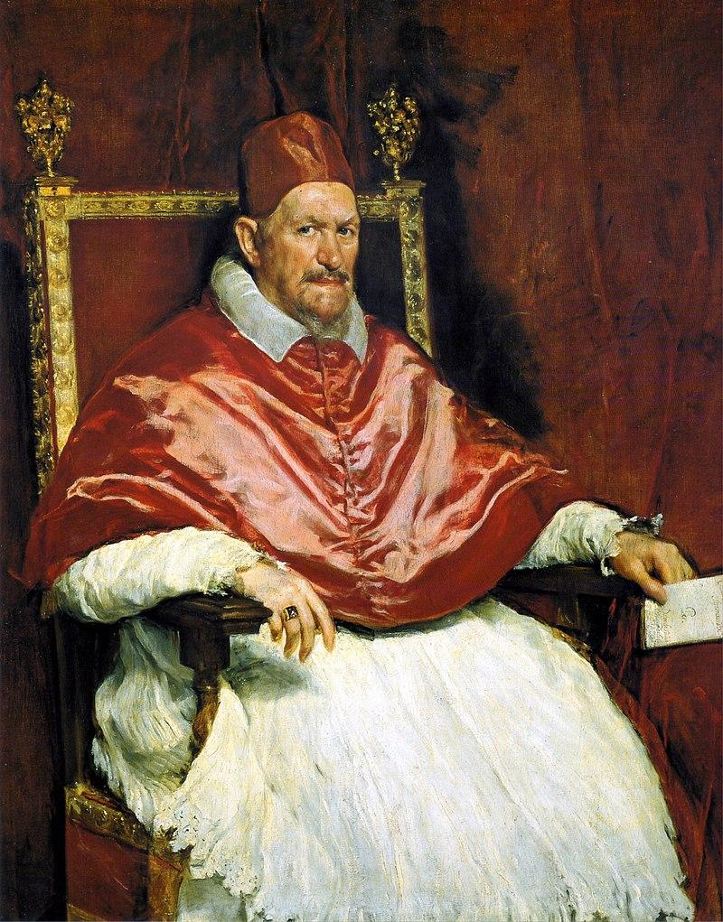 Portrait of Pope Innocent X, Galleria Doria Pamphilj