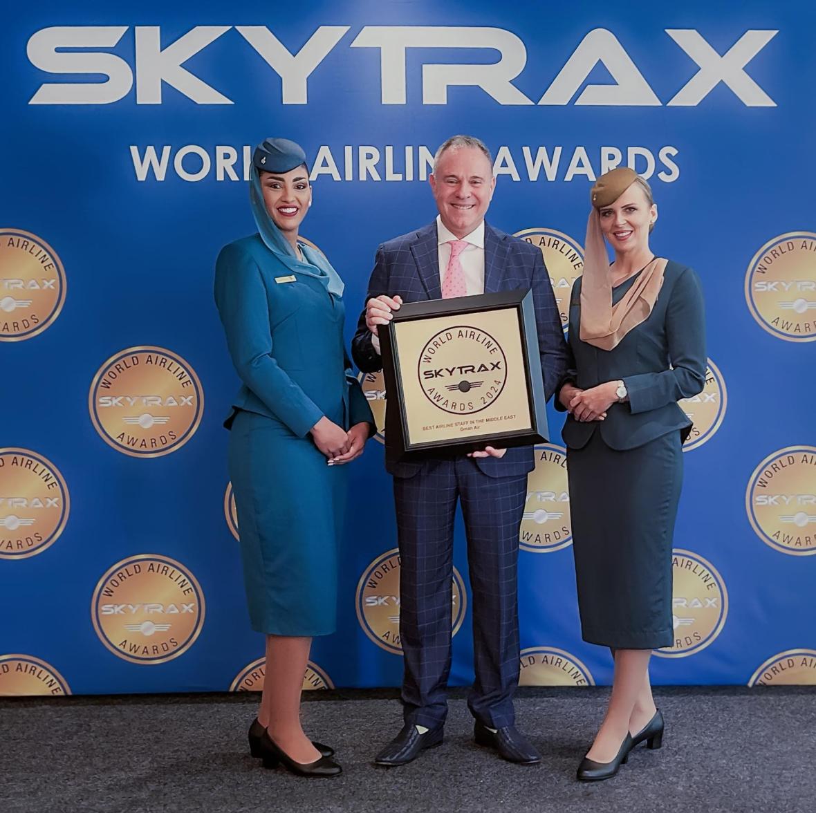 Oman Air at SKYTRAX Awards 2024