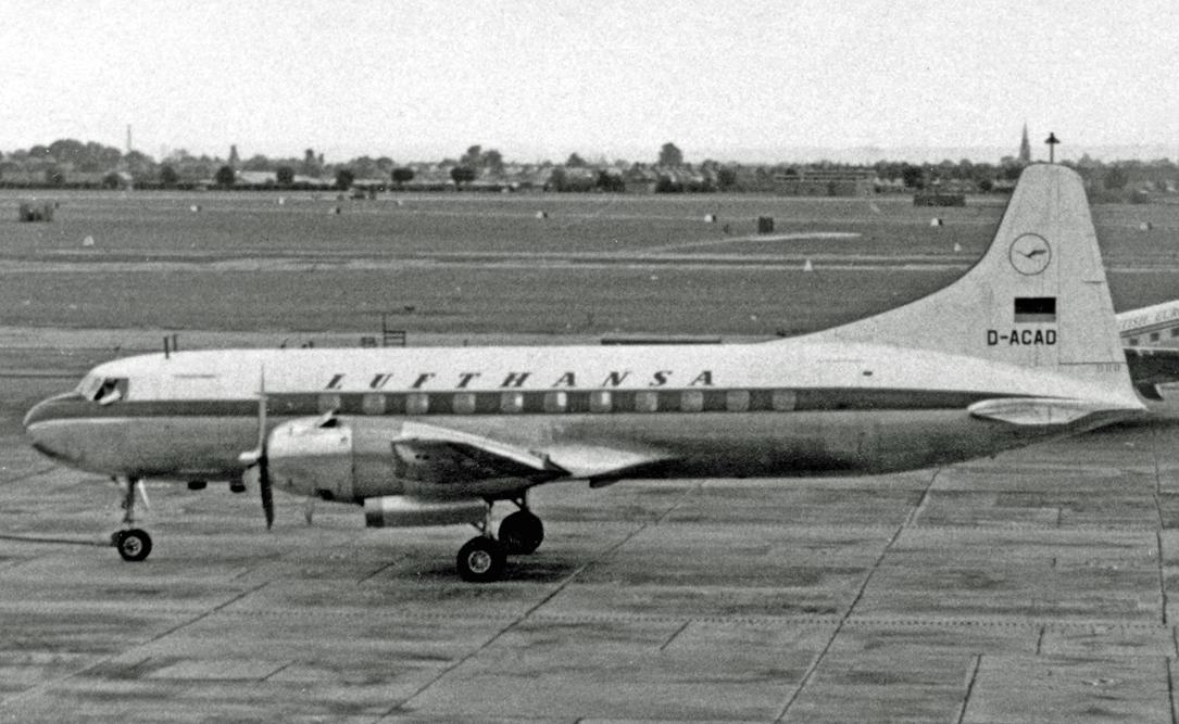 Lufthansa Convair 340, 1955