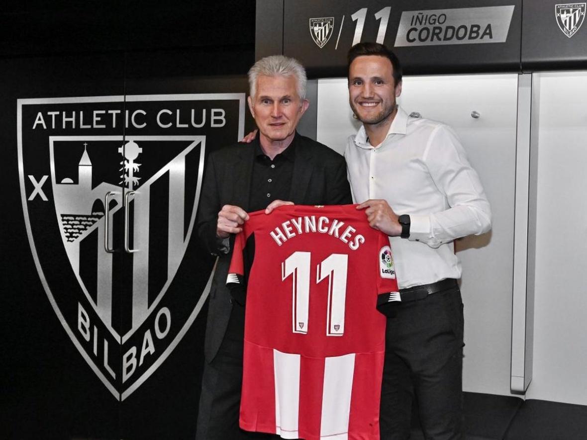Jupp Heynckes and Aritz Aduriz Jupp Heynckes and Aritz Aduriz