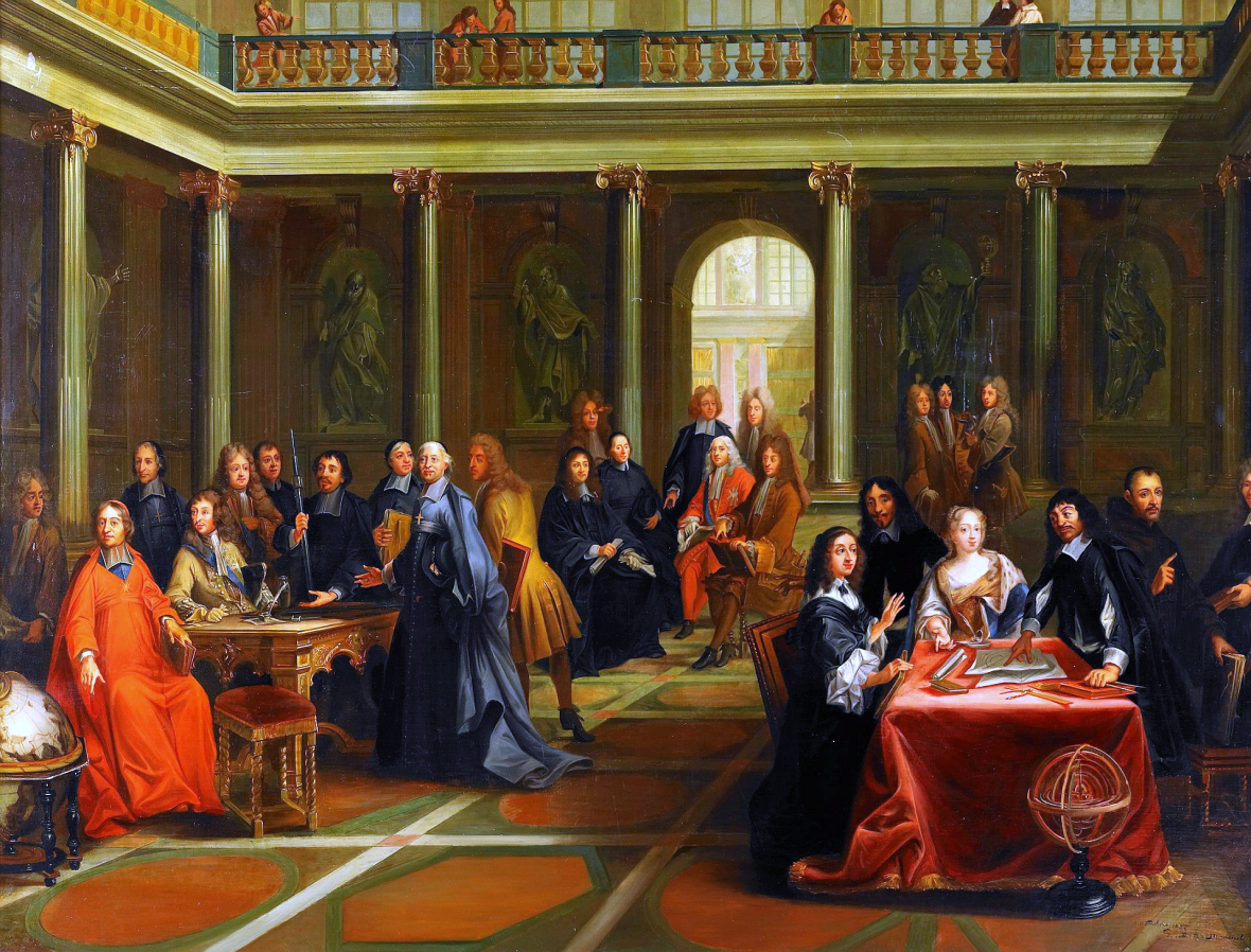 Dispute of Queen Cristina Vasa and Rene Descartes, Nils Forsberg Dispute of Queen Cristina Vasa and Rene Descartes, Nils Forsberg