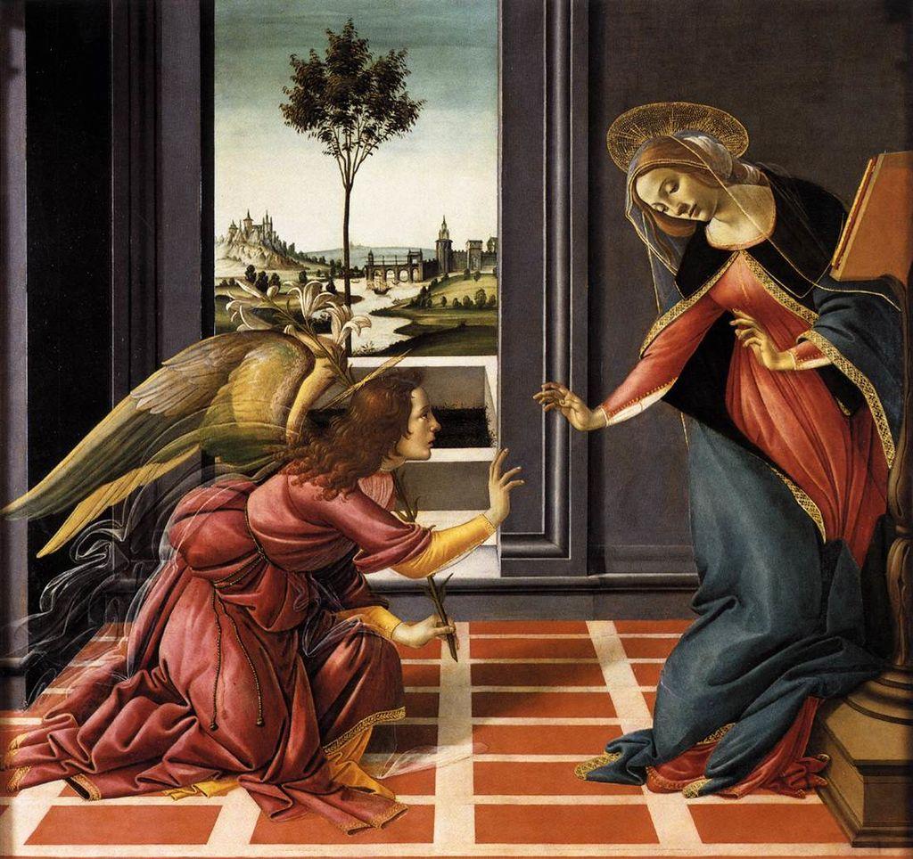 Cestello Annunciation, Uffizi Gallery Cestello Annunciation, Uffizi Gallery