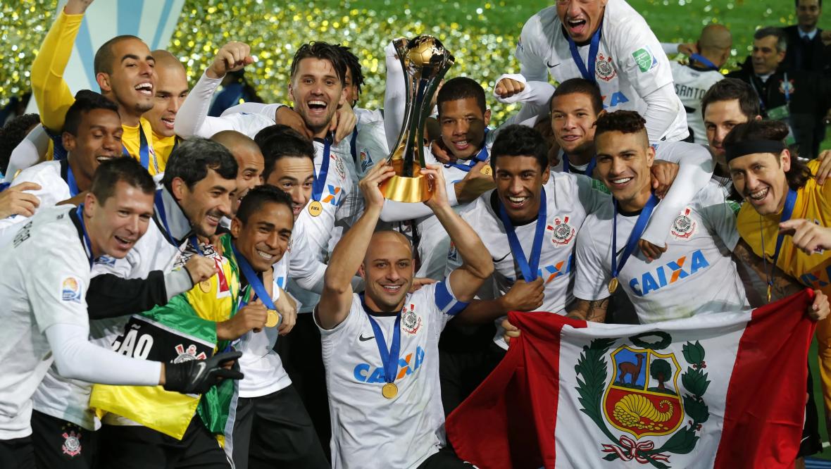 Corinthians winning FIFA Club World Championship 2012