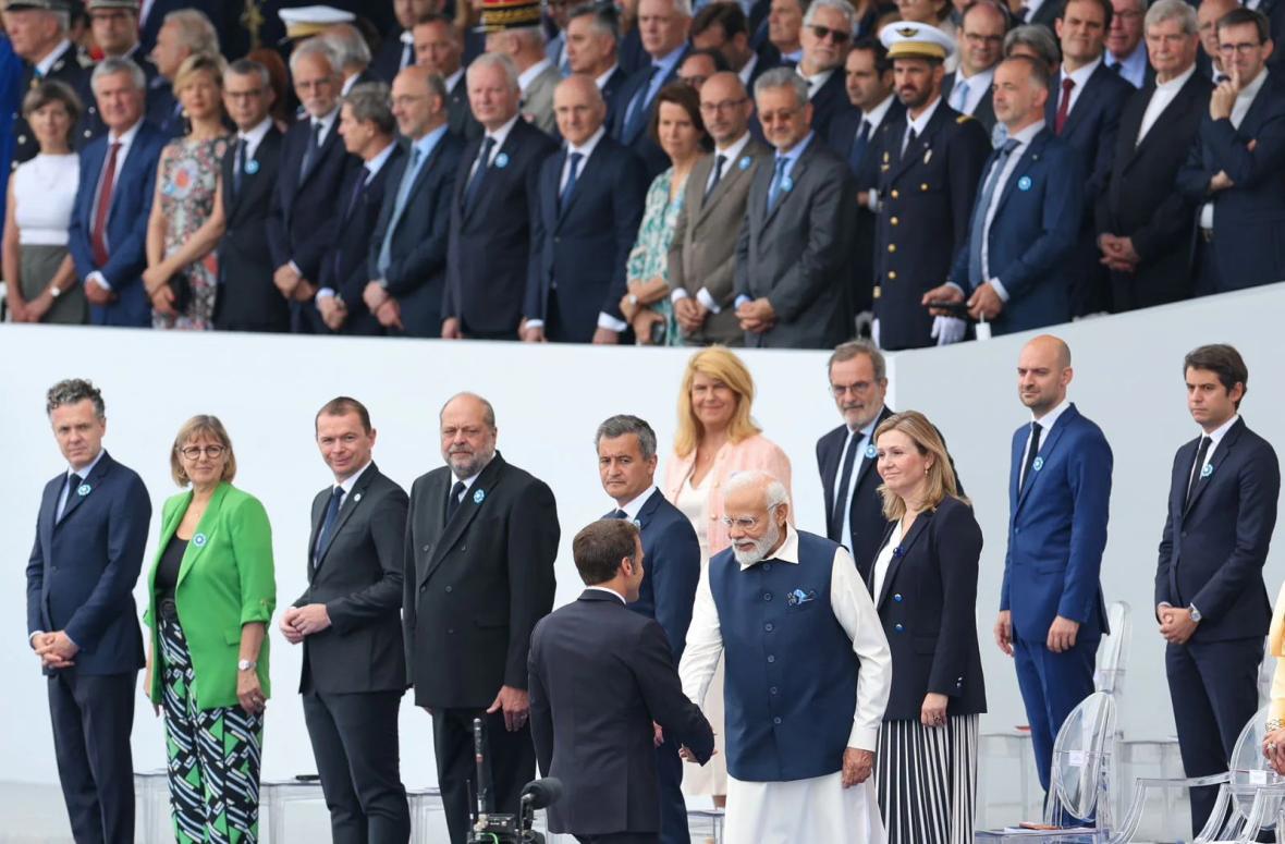 Prime Minister Shri Narendra Modi as guest of honour in Bastille Day 2023