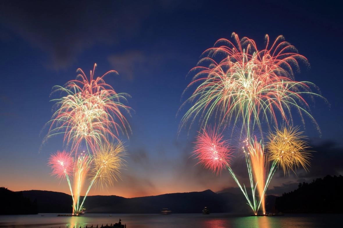 Lake Ashi Fireworks Lake Ashi Fireworks