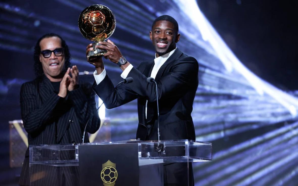 دمبله برنده توپ طلا، یامال همچنان به دنبال شکستن رکورد رونالدو