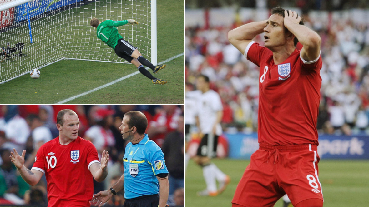 گل مردود فرانک لمپارد به آلمان