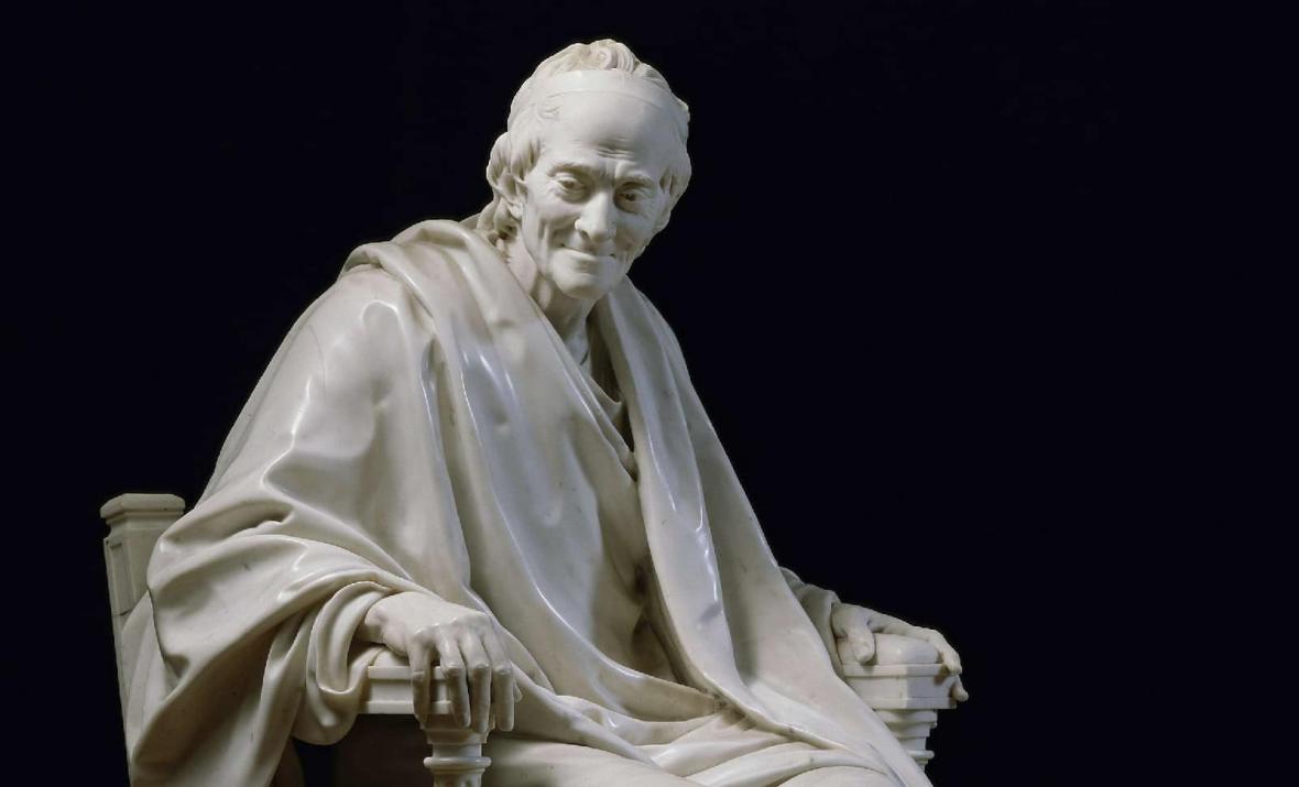 Portrait of Voltaire, Seated , Los Angeles County Museum of Art