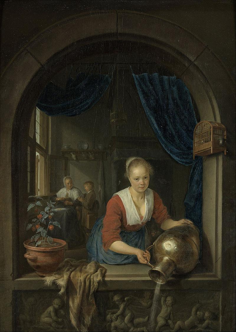 Maid at the Window, Museum Boijmans Van Beuningen, Rotterdam