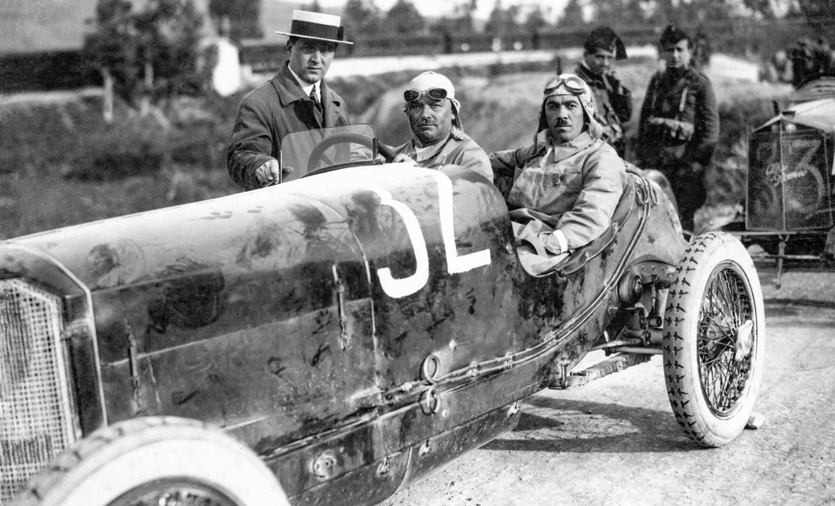 Mercedes 2 in Targa Florio 1924