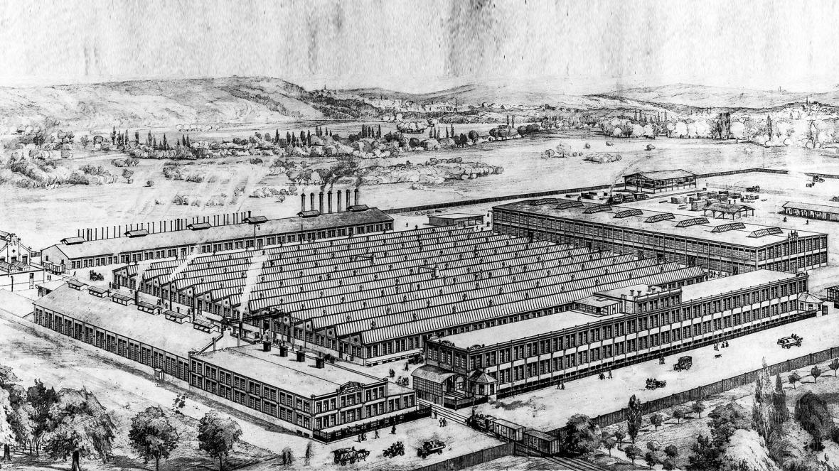 DMG factory in 1912