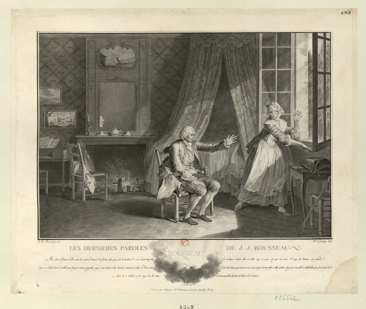 The Last Words of J..J. Rousseau
