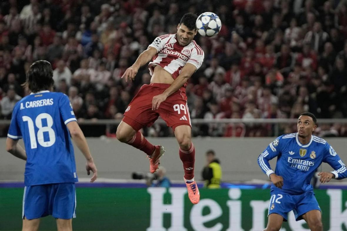 گل مهدی طارمی مانع از شکست المپیاکوس مقابل رئال مادرید نشد