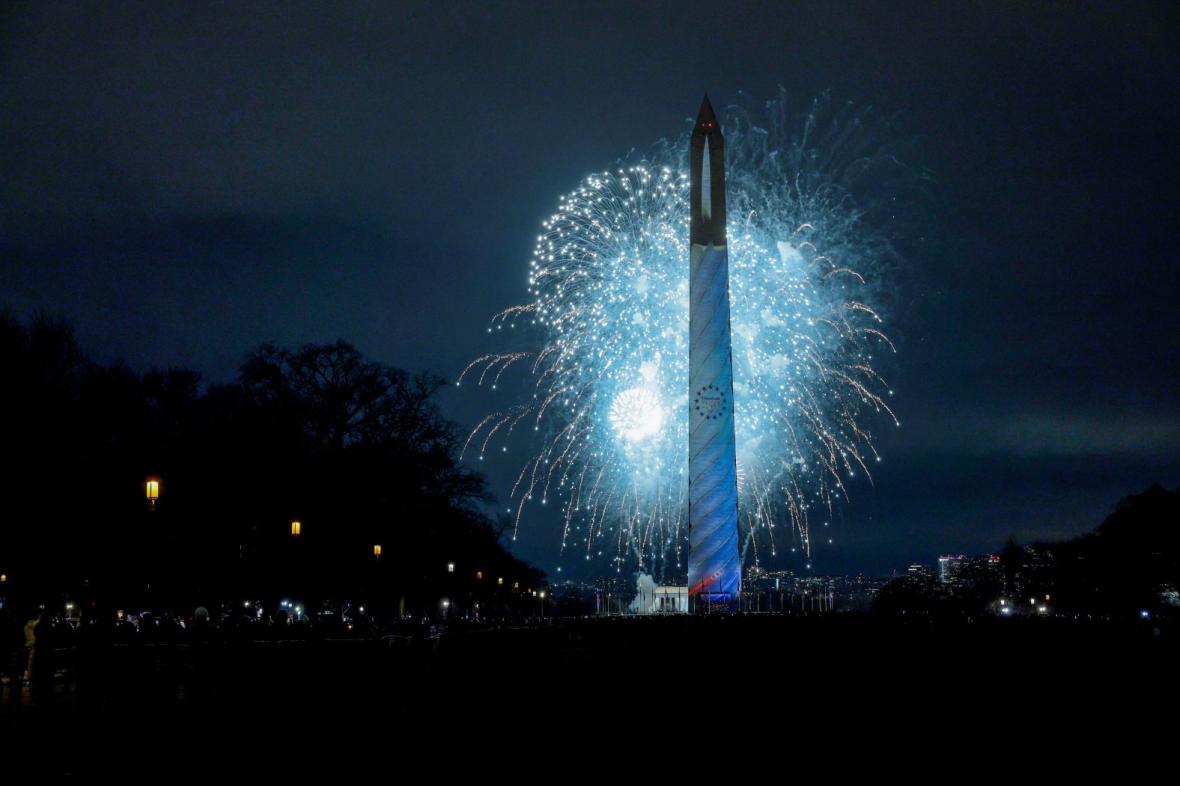 جشن سال نو 2026 در واشینگتن دی. سی.، آمریکا