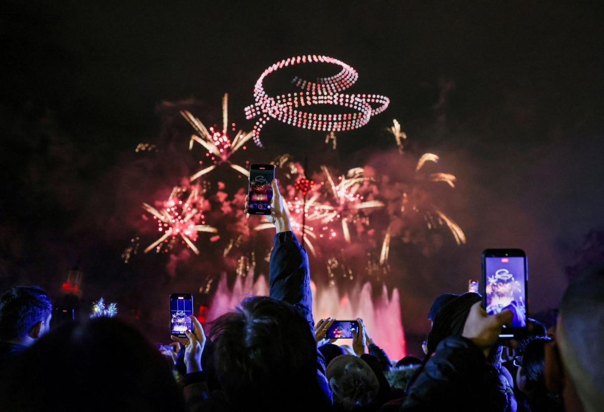 جشن سال نو 2026 در بارسلونا، اسپانیا