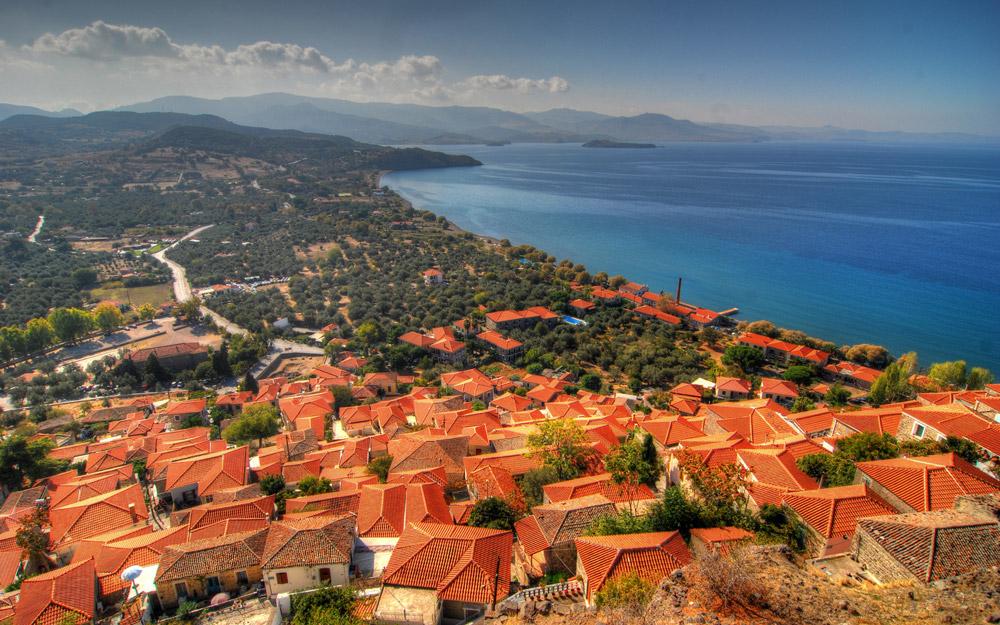 میثیمنا، مرکز توریستی جزیره تاریخی لسبوس یونان