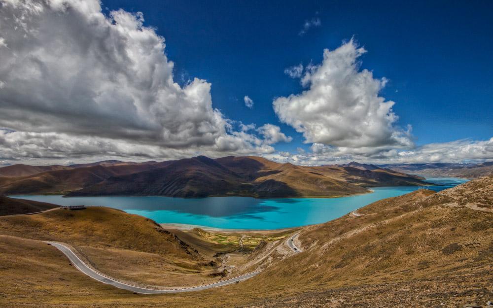 سفر به دریاچه مقدس Yamdrok تبت در تور چین