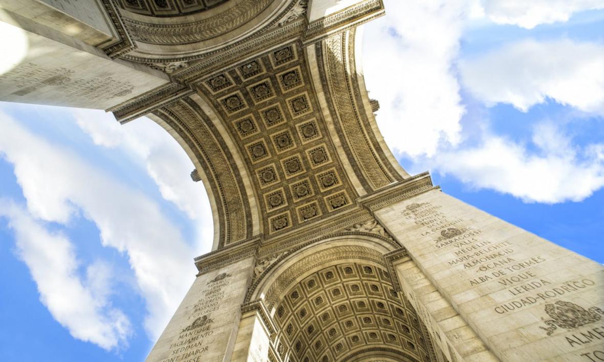 Inside of Arc de Triomphe