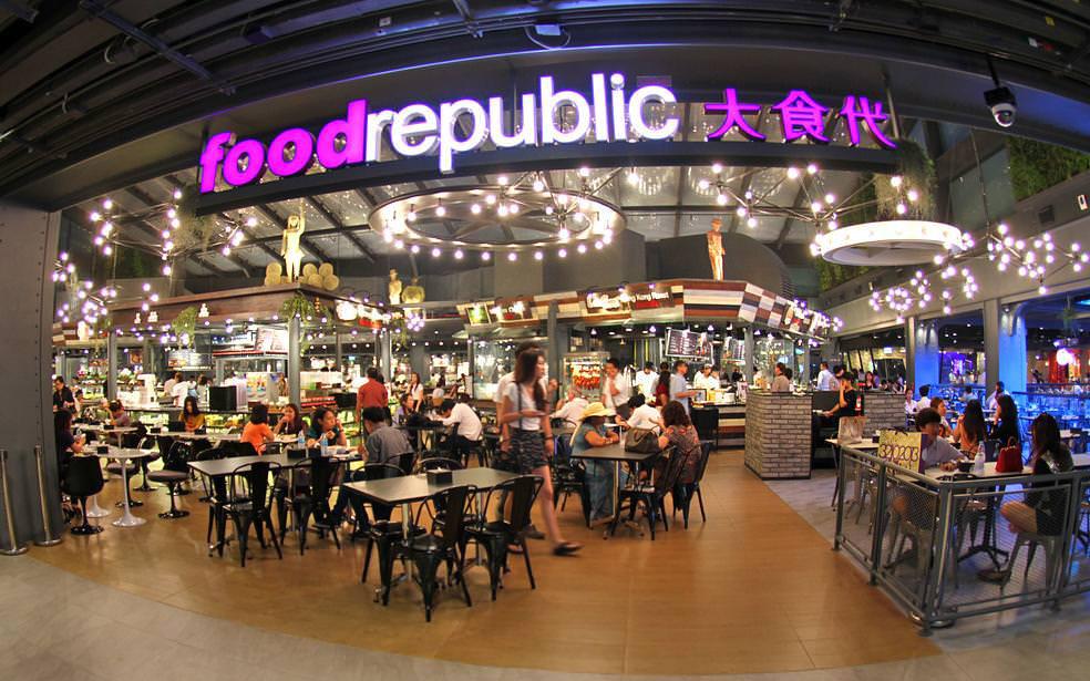 فود کورت سیام سنتر بانکوک (تایلند)